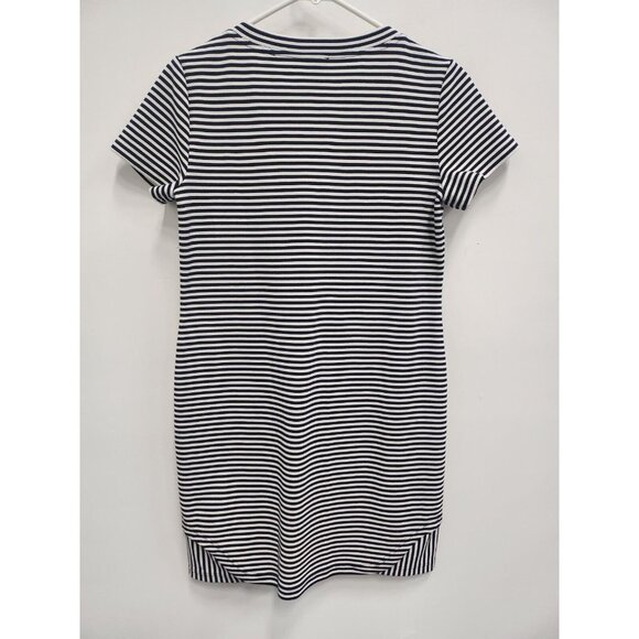 Cabi Womens Captain Shift Dress Size XS Navy White Striped Short Sleeve #5268 - Picture 8 of 10